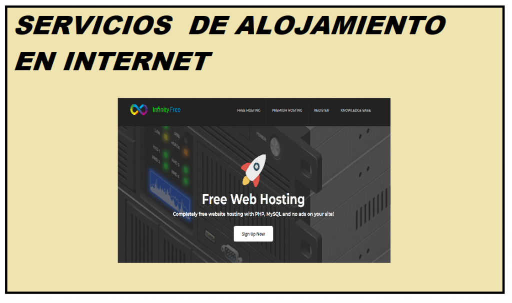 servicios de alojamiento en internet